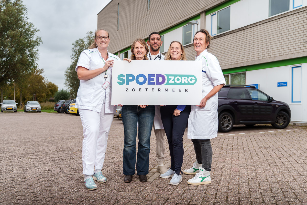 Onthulling logo Spoedzorg Zoetermeer Spoedteam Enea